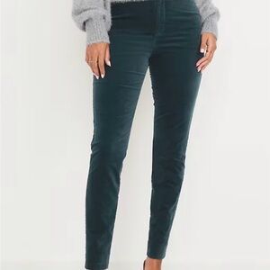 OLD NAVY Women's High-Waisted Velvet Pixie Skinny Ankle Pants